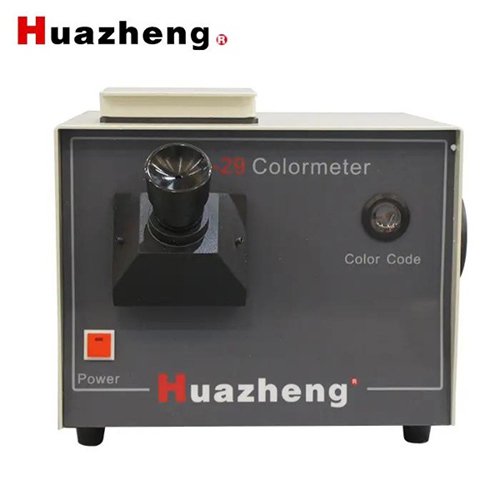 HZSD-29 Colorimeter - Semi-Automatic, Stainless Steel | Industrial Color Tester for Petroleum Products and Lubricating Oils, Normal Display, Available in Various Colors