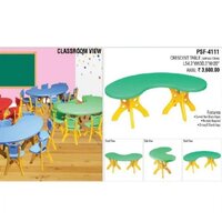 Psf 4111 Crescent Tables - Color: Green