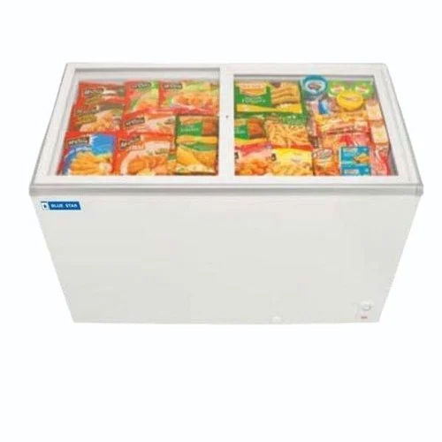 Gt 400 Glass Top Freezers - Color: White