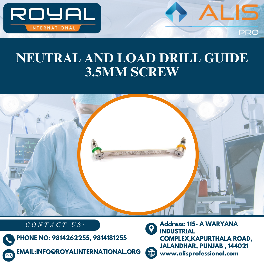 Neutral And Load Drill Guide 3.5mm Screw