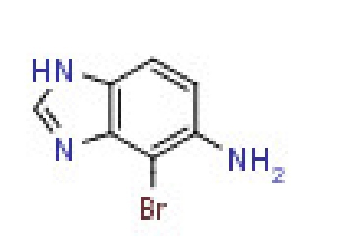 5-Amino-4-bromo- benzimidazole