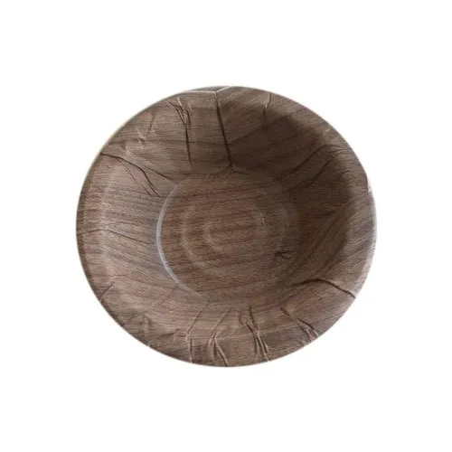 5.8 Inch Disposable Paper Bowl - Paper Material, 5.8 Inch Size, Brown Color | Biodegradable, Eco-Friendly, Customizable for Events