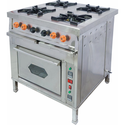 Four Burner Continental Under Baking Oven