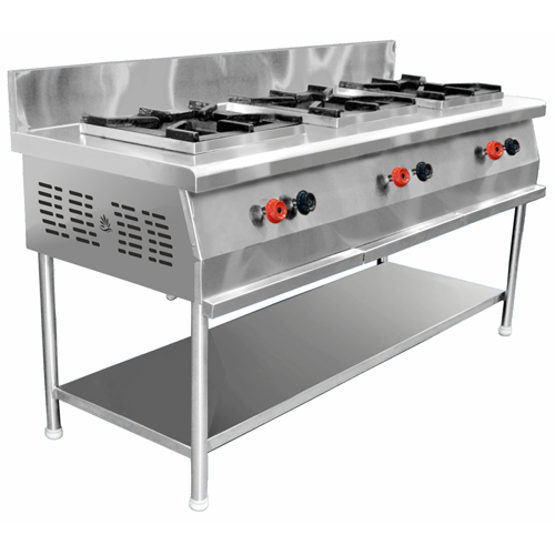 Three Burner Indian Cooking