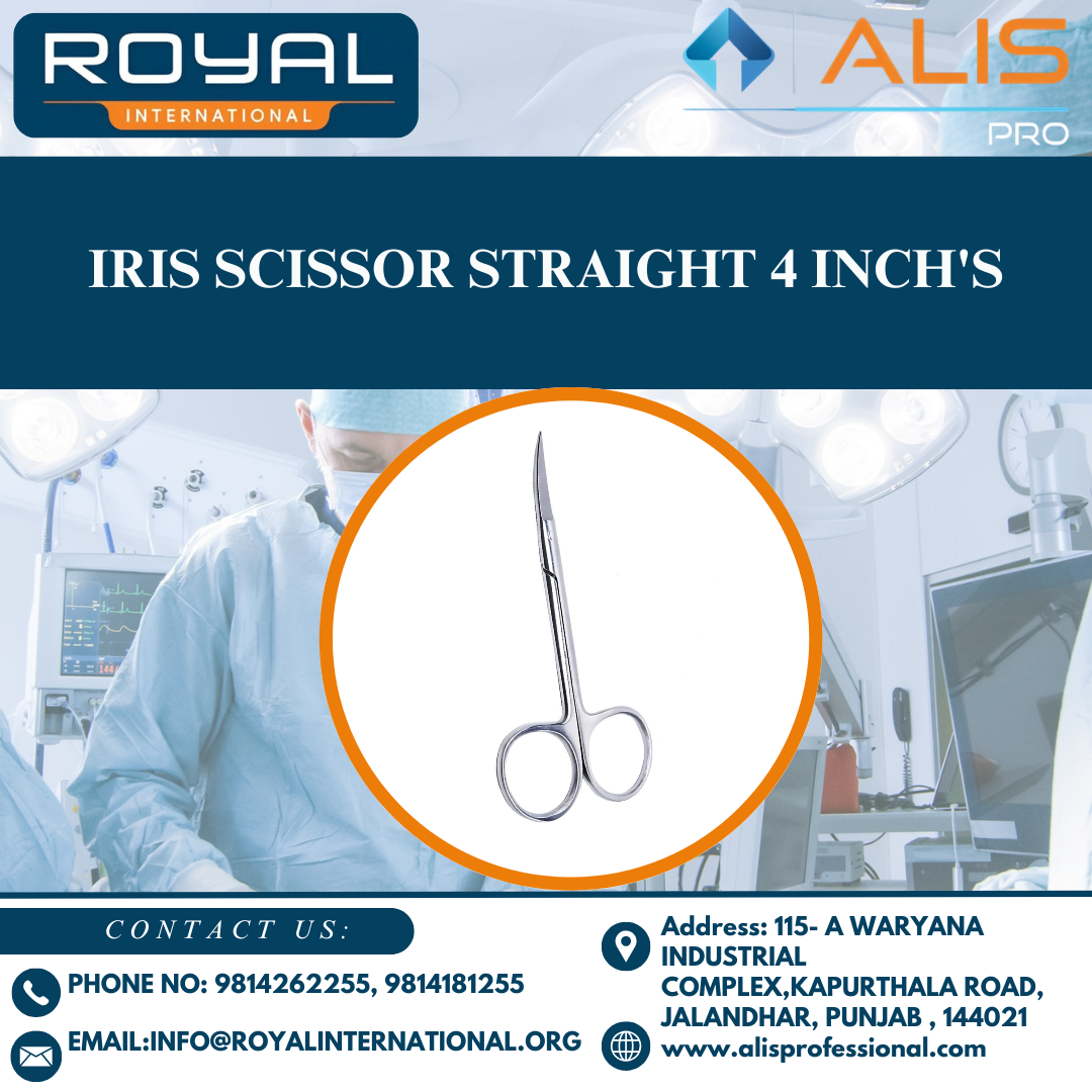 Iris Scissor Straight 4 Inch's