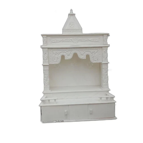 3.2 Feet Marble Designer Temple