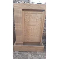 3 Foot Buddha Fountain - Color: Brown