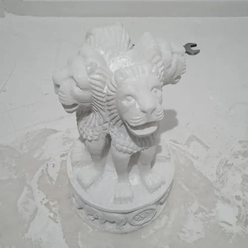 Ashok Stambh Marble Statue