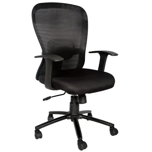 Mid Back Mesh Office Chair - Color: Black