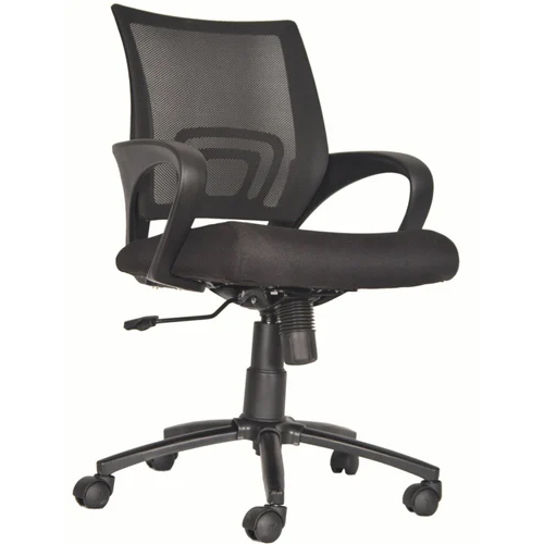 Low Back Mesh Office Chair - Color: Black