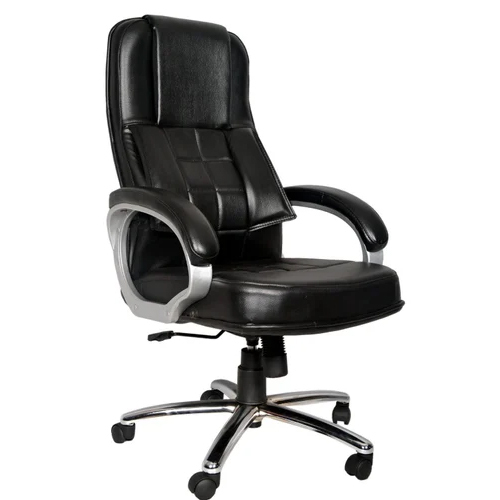 Black Rexine High Back Boss Chair - Feature: Corrosion Resistant