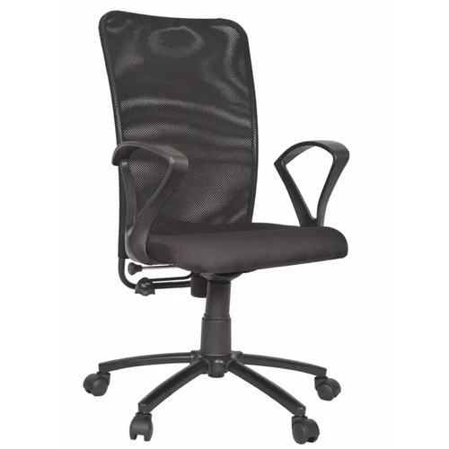 High Back Office Computer Chair - Color: Black