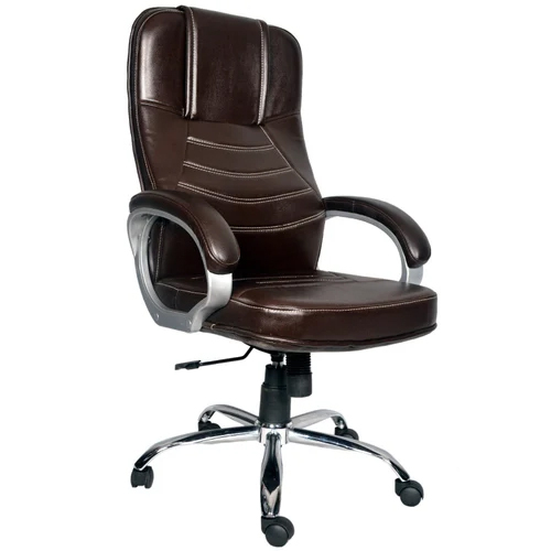 Brown High Back Boss Chair - Feature: Corrosion Resistant