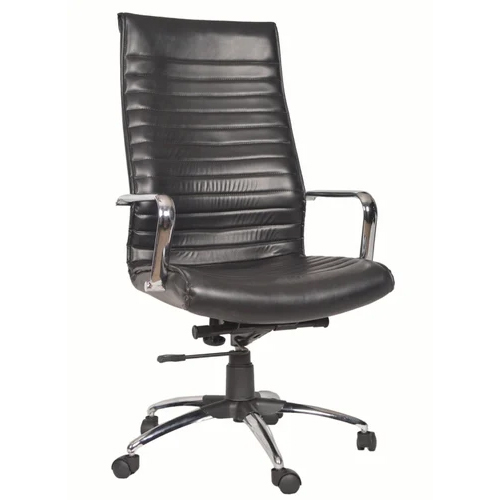 High Back Office Chair - Color: Black