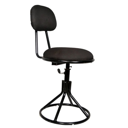 Armless Ms Stool - Color: Black