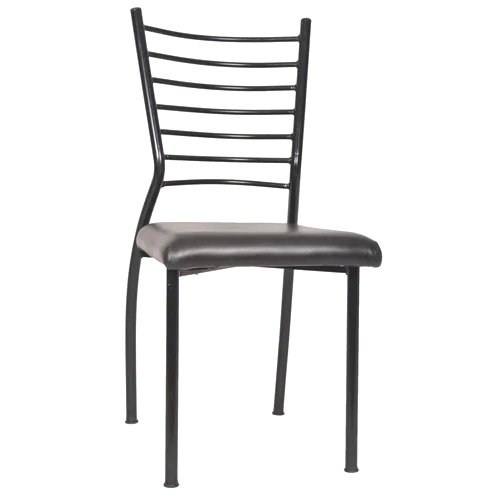 Mild Steel Dining Chairs - Color: Black