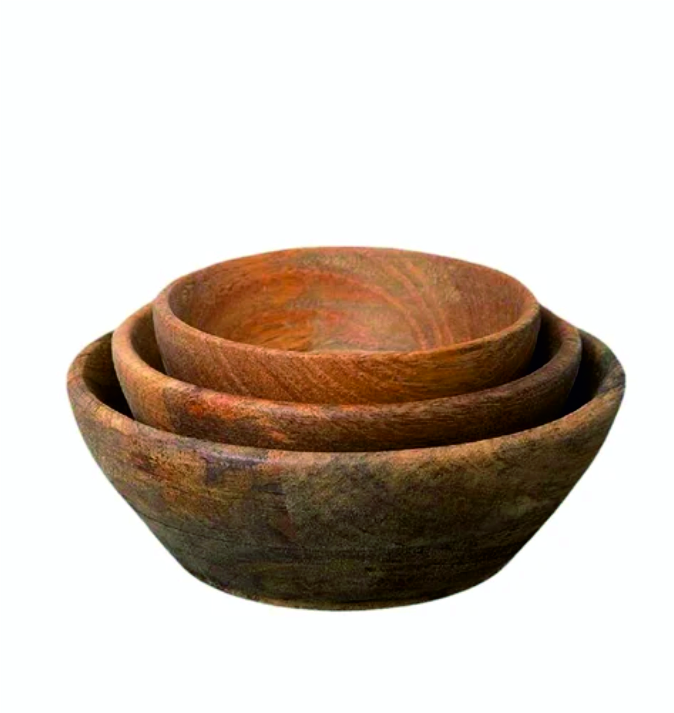 WOOODEN BOWL SET