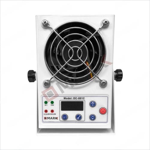 Dc-001c Bench Top Ionizing Air Blower - Color: White