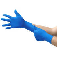 Micro Touch Royal Blue Nitrile Gloves