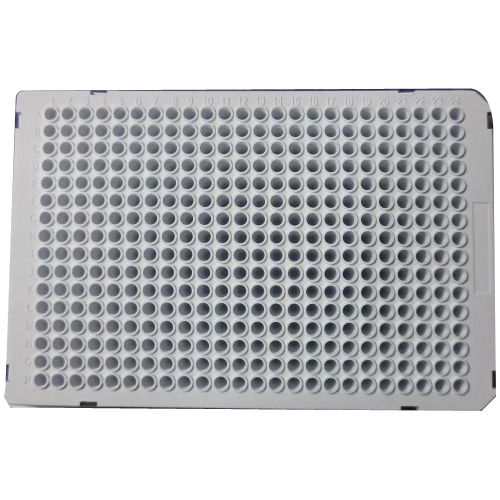 384 Well White Q Pcr Plate - Capacity: 0.05 Milliliter (Ml)