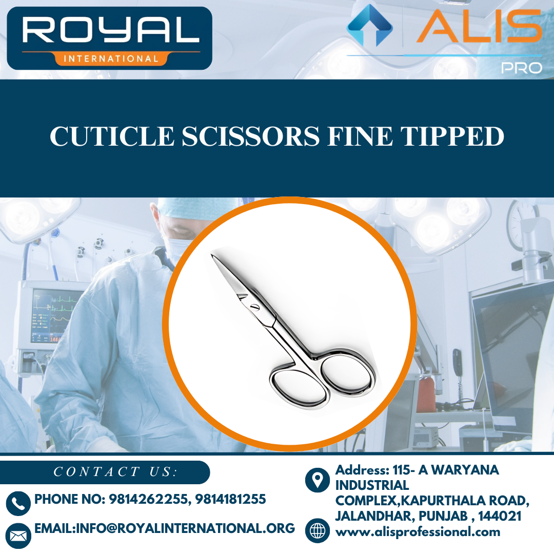 Cuticle Scissors Fine Tipped