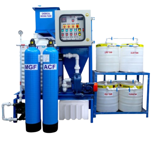 Effluent Treatment Plant System - Frp, 100 Kld, 1000 Mâ³/day Inlet Flow Rate | Multi-stage Treatment, Complete Installation, Industrial Wastewater Purification