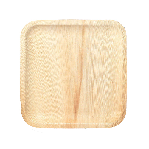 7 Inch Square Palm Leaf Plate