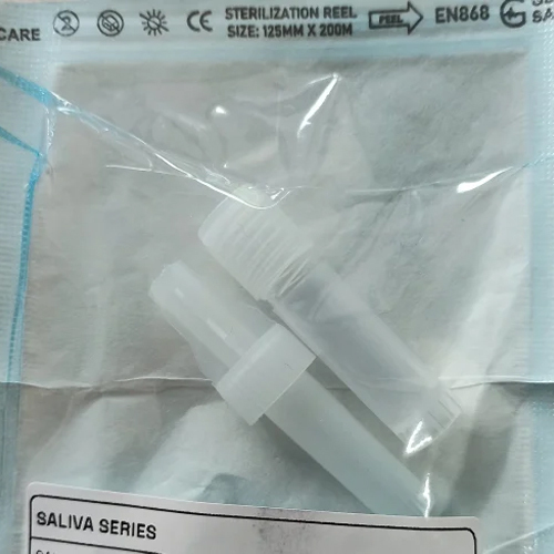 Saliva Blood Collection Tubes - Color: White