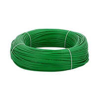 Earthing Cables - 220v/6amp, Green Color Ip54 Protection | Reliable Grounding Solution For Electrical Fittings, 50hz Frequency, 1-year Warranty