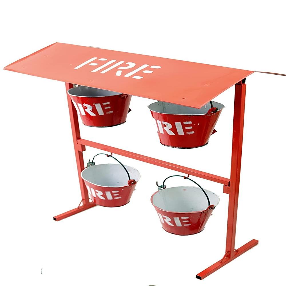 Fire Bucket and Stand