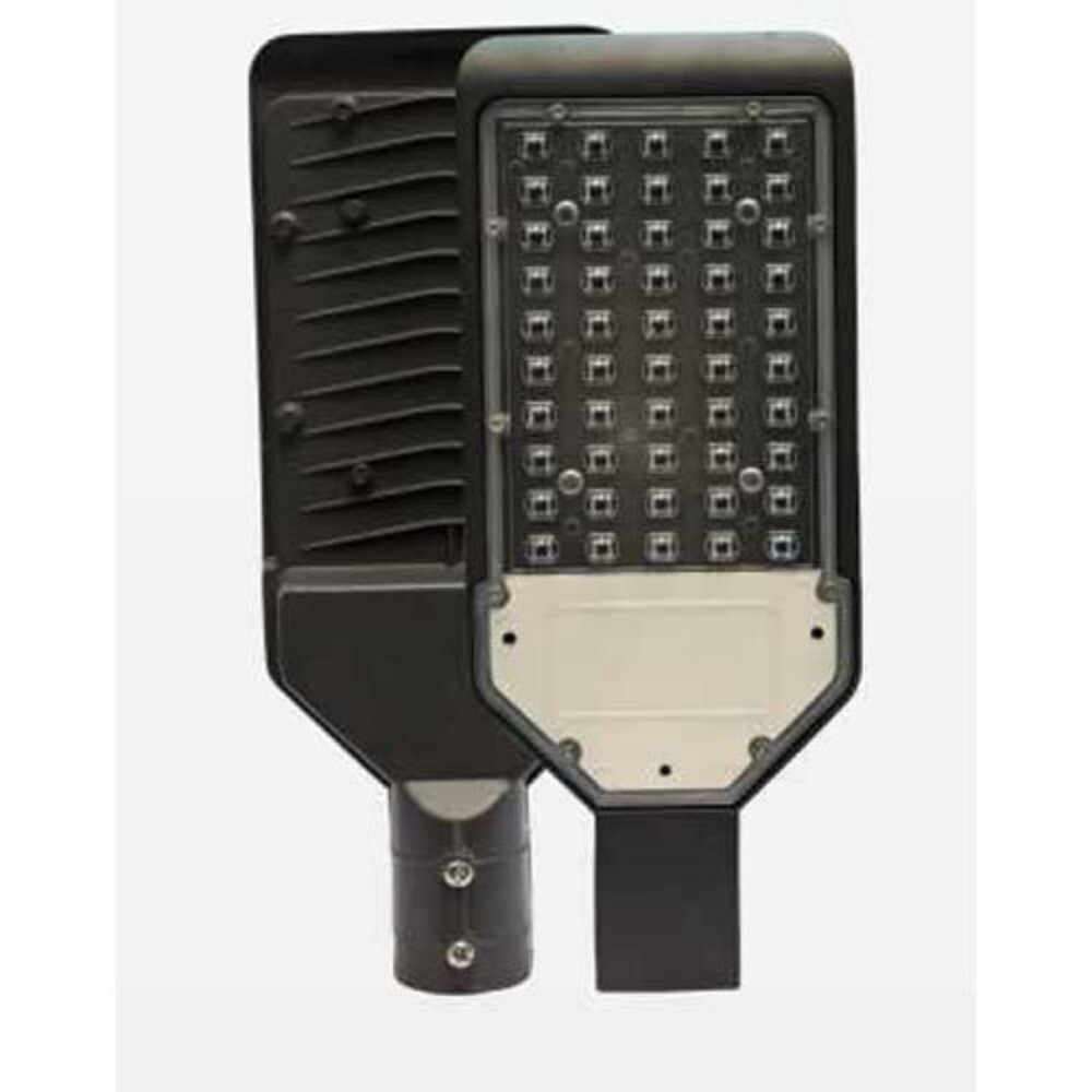 SR-403 Street Light - Electric Power Supply, Black Finish | 1-Year Warranty for Reliable Outdoor Illumination and Durability