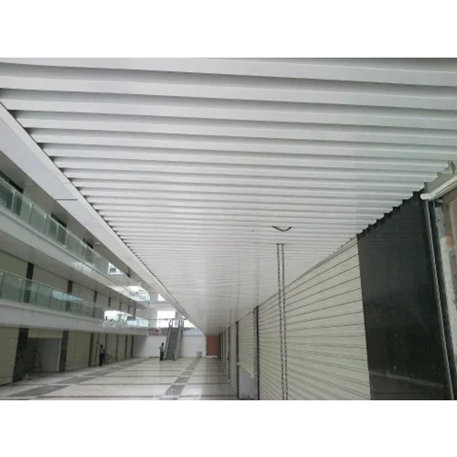 U Shaped Aluminium Baffle Ceiling - Application: Sound Absorbers