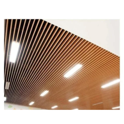 100Mmx25Mm Aluminium Baffle Wall Ceiling - Application: Commercial/ Residential