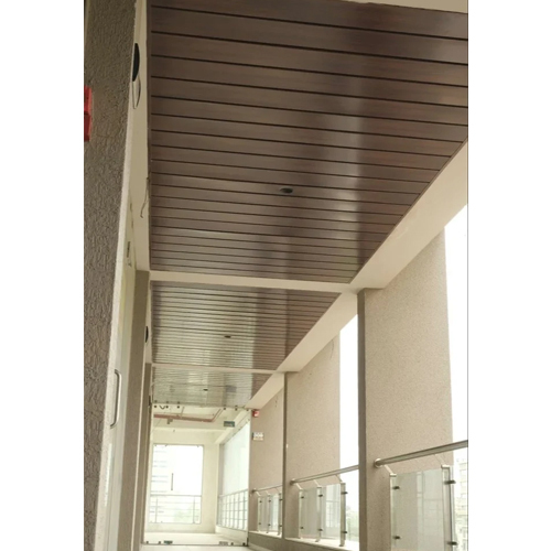 Wooden Colour Coated Metal False Ceiling