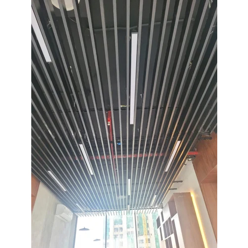 Baffle False Ceiling - Application: Residential & Commercial