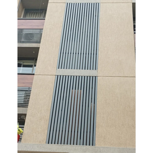 P-75 Baffle Louver - Application: Residential / Commercial