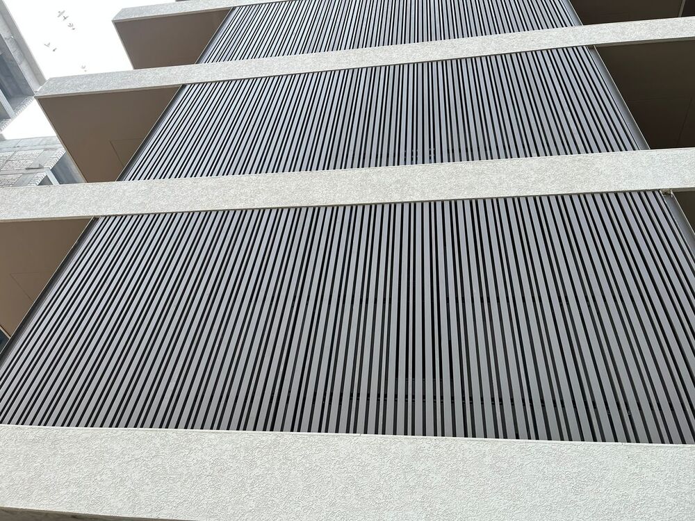 Multi Shaped U Shaped Louvers System