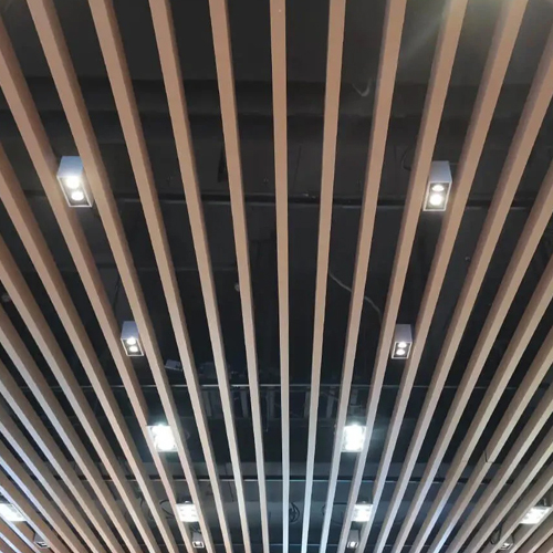 Color Coated White Metal Baffle Ceiling