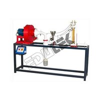 Cyclone Separation Apparatus - Stainless Steel, 100mm Dimensions, Blue Color | Mechanical Engineering Lab Equipment, Air Flow Measurement With Manometer, Dust Control System