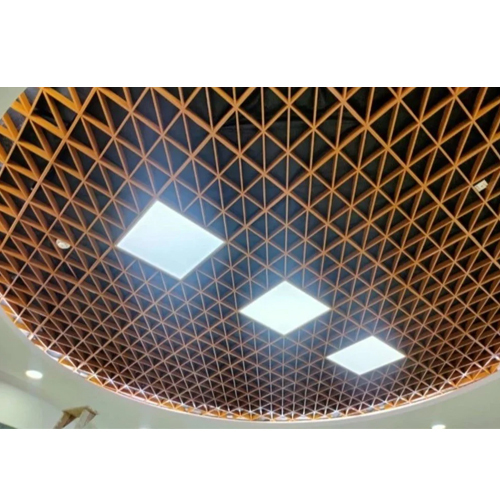 Aluminium Colour Coated Triangular Open Ceiling