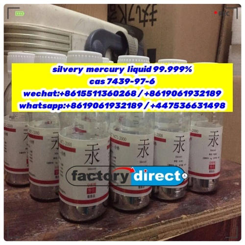 Factory Ready Stock Silvery Mercury (Hg) 99.999% Min For Gold Mining - Purity: High