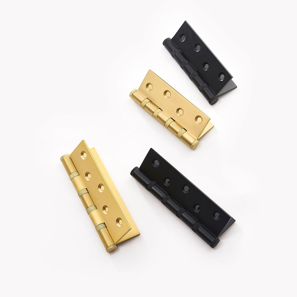 Lightning Knurled Hinges | Ball Bearing Knurled Hinges | Stainless Steel Knurled Hinges | Brass Knurled Hinges - Best For Internal External Doors And Windows