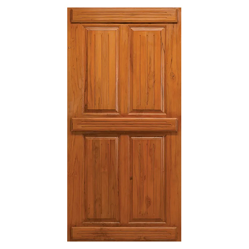 Teak-4Pg-Dhoka (Ghana Teak) Door - Application: Commercial