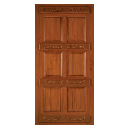 Teak-6Pfg-4 Dhoka (Ghana Teak) Door - Application: Residential