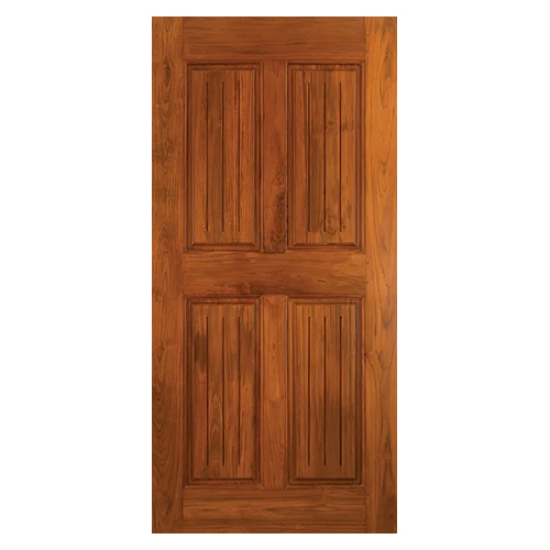 Teak-4Pg (Ghana Teak) Door - Application: Exterior