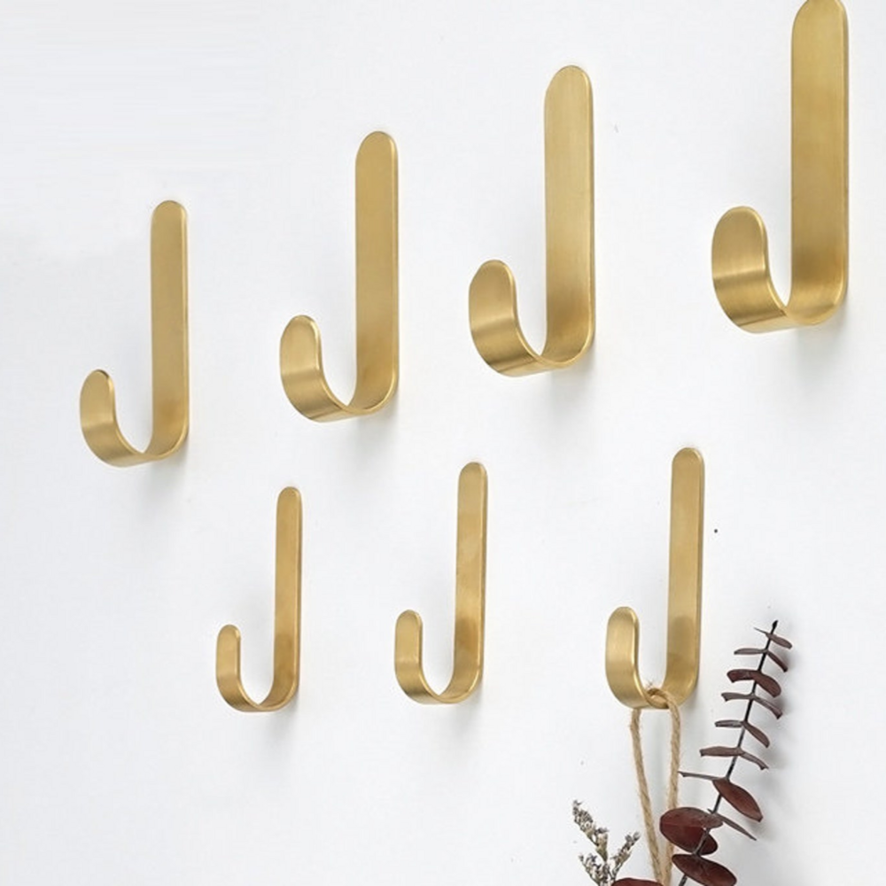 Sky Brass Hooks | Coat Hanger Hook | Bathroom Hook | Keys Hook