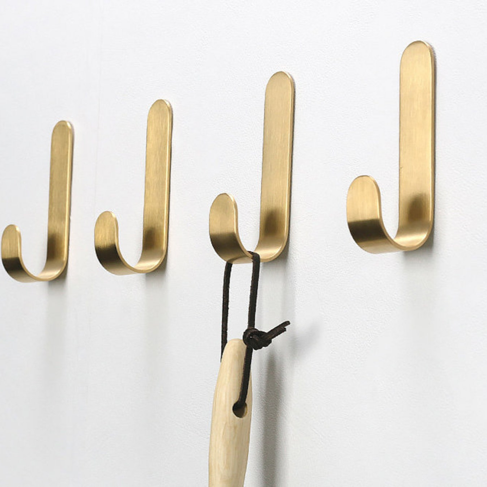 Sky Brass Hooks | Coat Hanger Hook | Bathroom Hook | Keys Hook