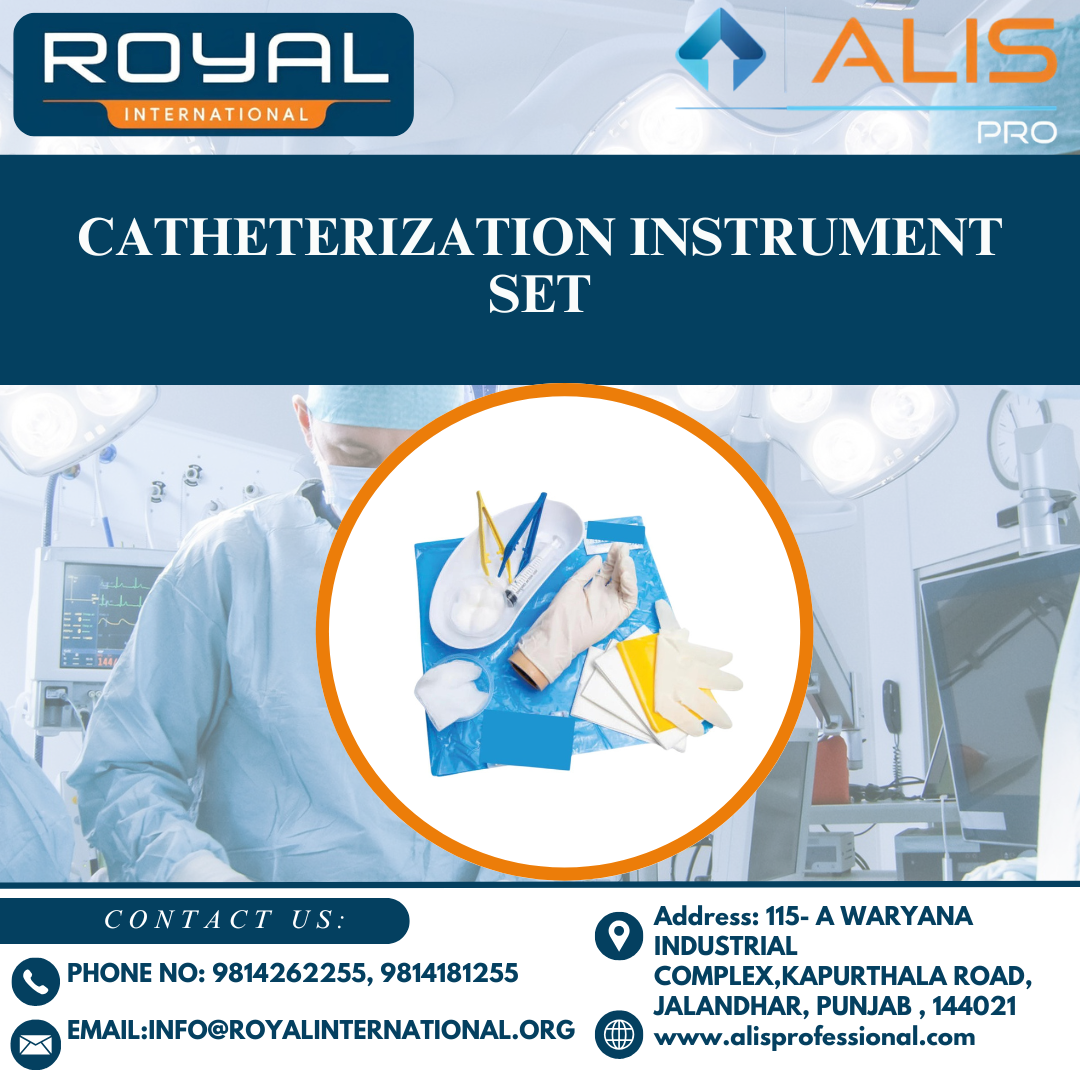 Catheterization Instrument Set