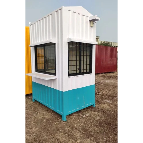 Square Steel Portable Security Cabin