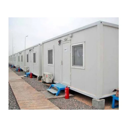 Portable Security Cabin - Color: White